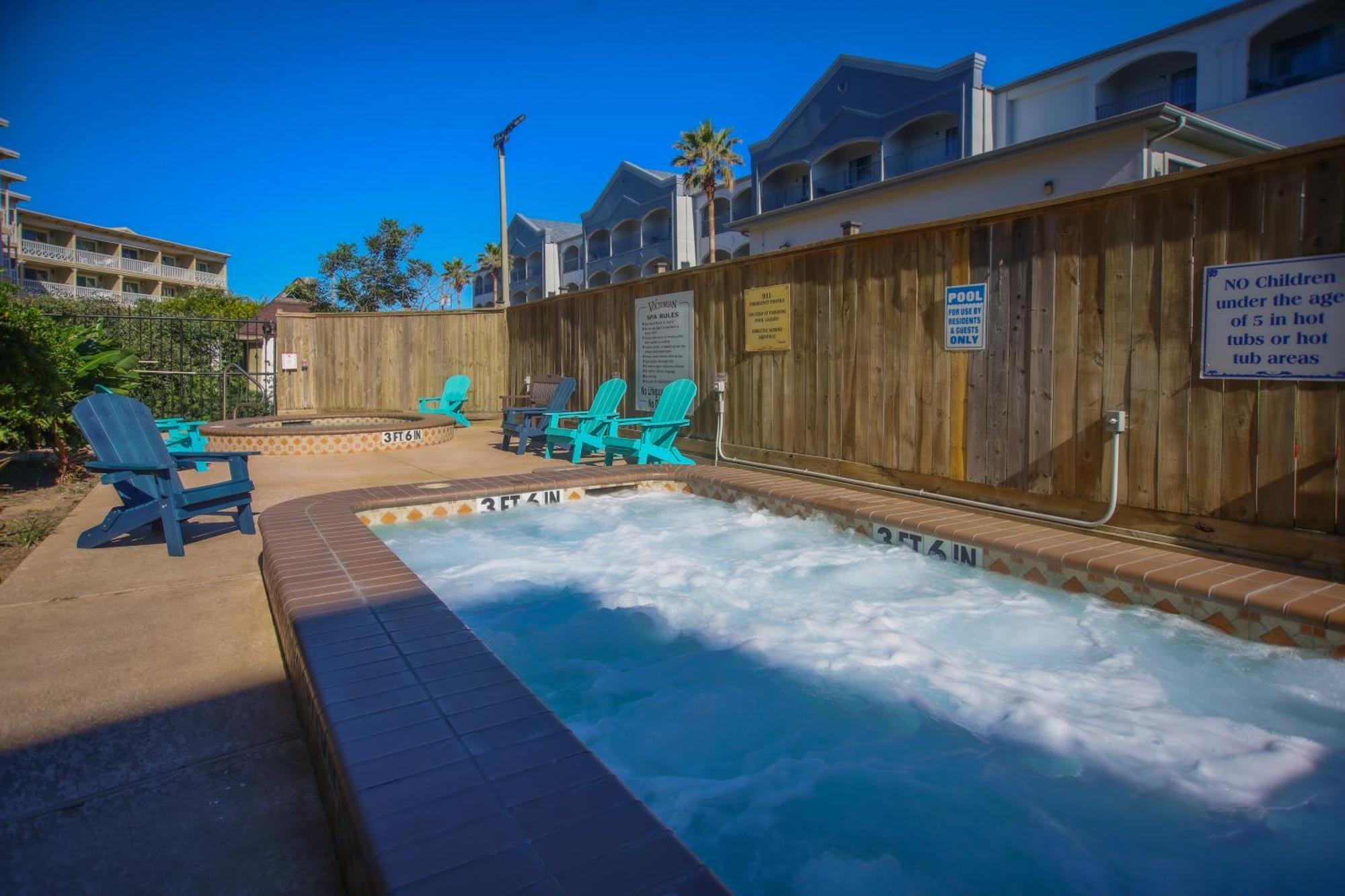 Sea-Renity Heated Pools Steps To The Beach Galveston Eksteriør billede